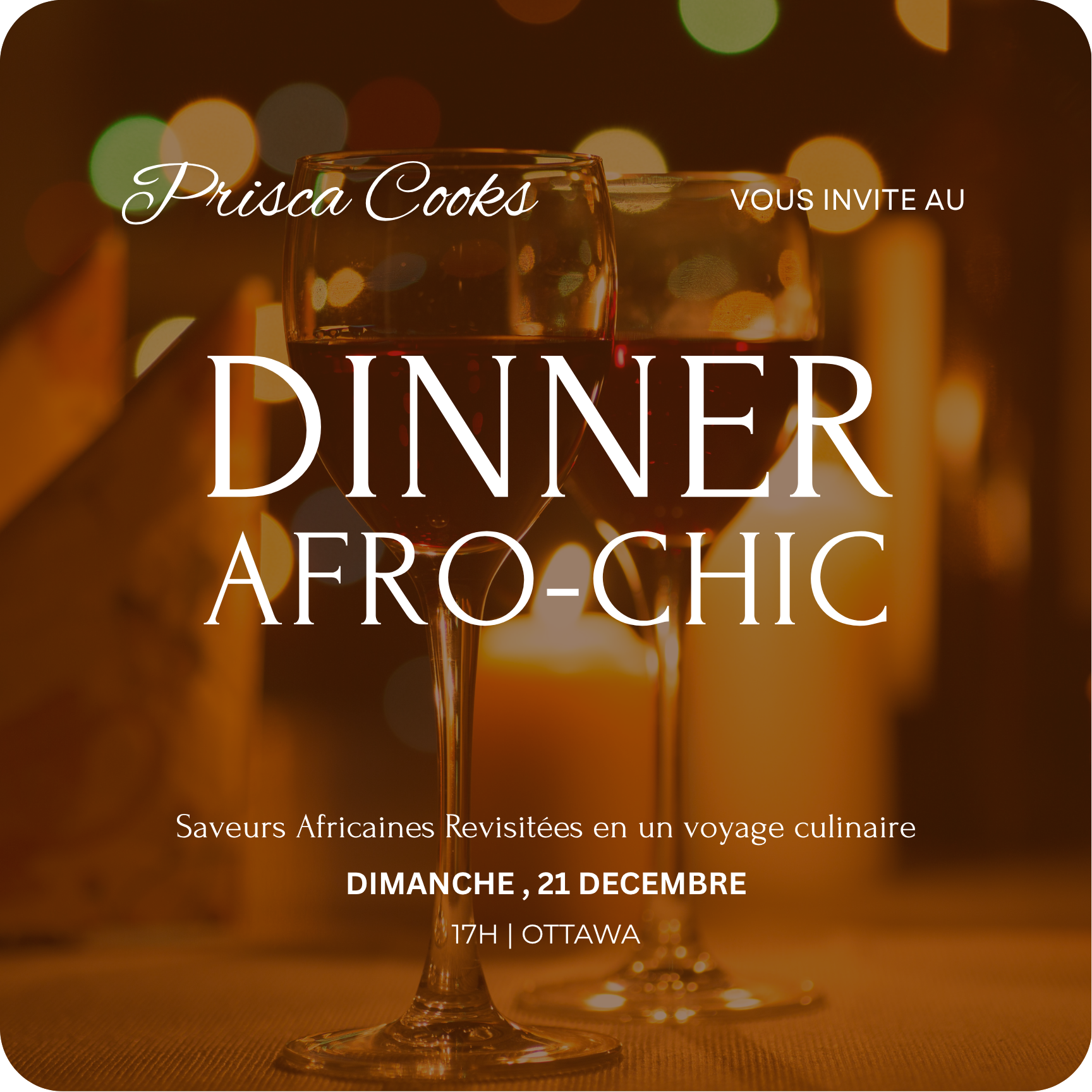 The Afro-Chic Dinner